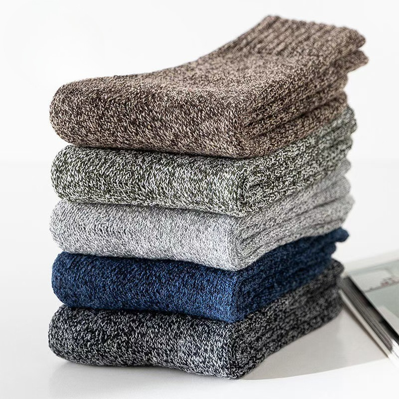5 Pairs Solid Color Pattern Me - огляд і ціна Thermal Sock Winter