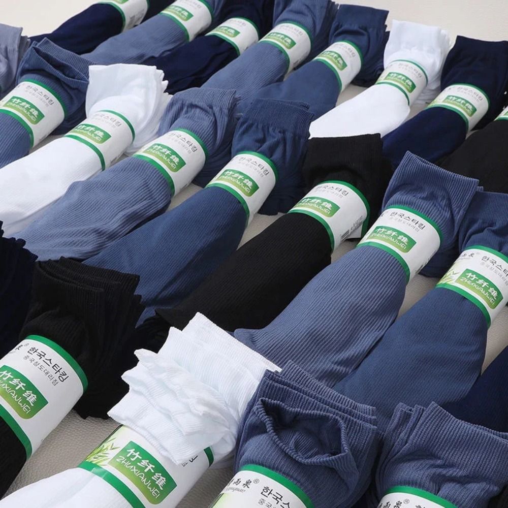10pairs New Breathable Men Ice - огляд і ціна Silk Sock Bamboo