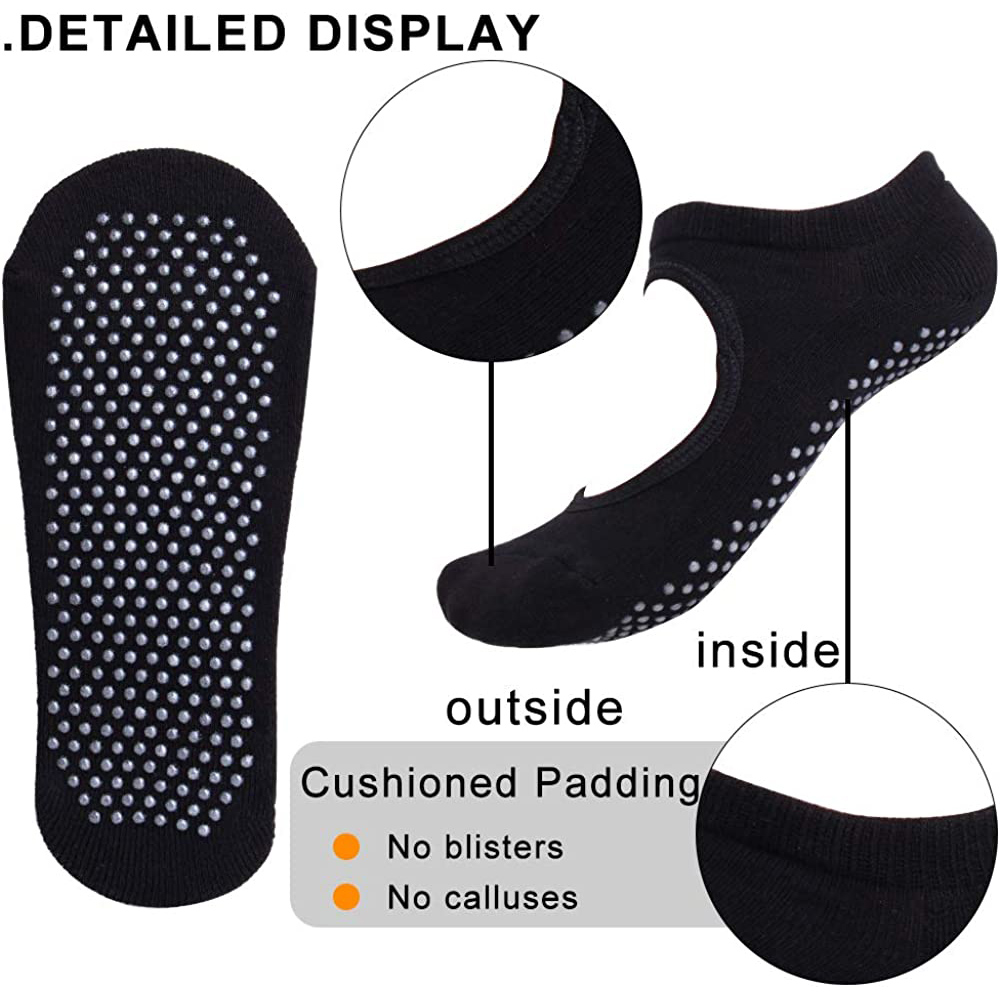Backless Non-slip Fitness Pila - огляд і ціна Grip Sock Yoga
