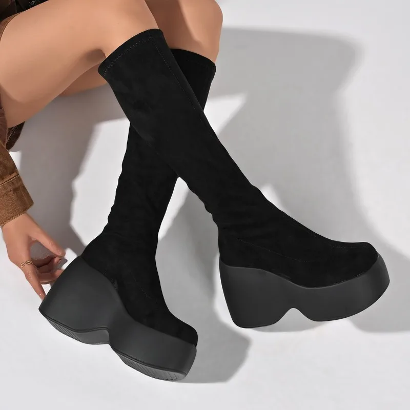 Winter New Skinny Plus Size St - огляд і ціна Knee High Sock Women