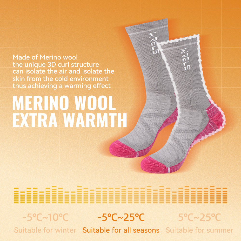 WRELS 1/2/3 Merino Wool Socks  - огляд і ціна Thermal Sock Winter